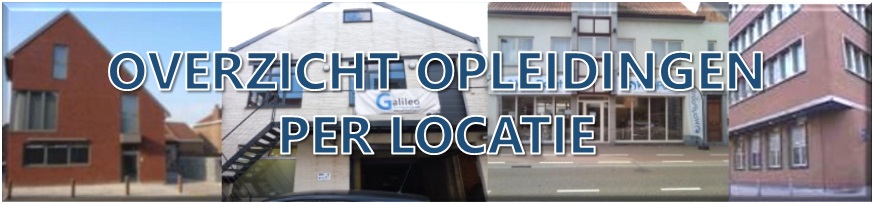 Overzicht opleidingen per locatie